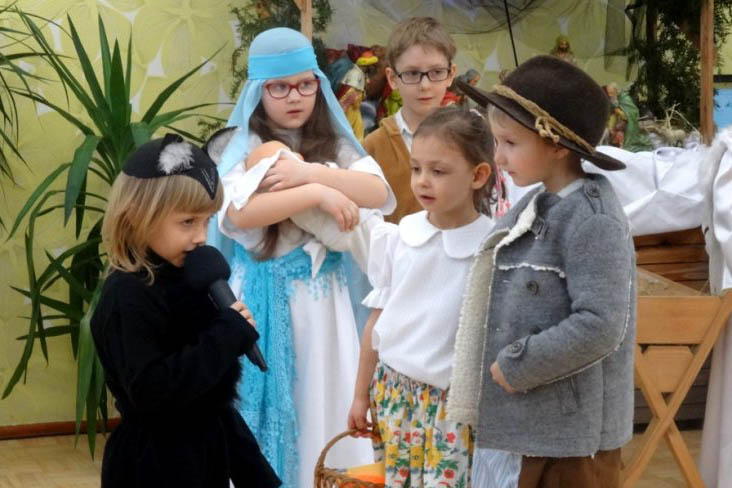 Jasełka w wykonaniu Przedszkolaków