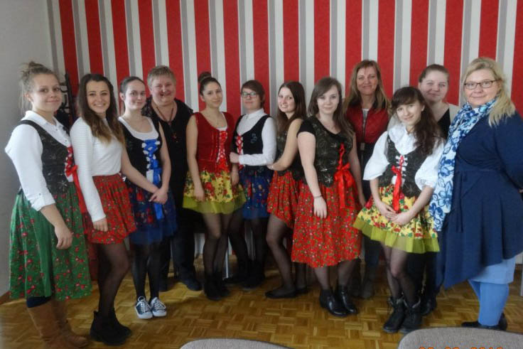 Odwiedziny Młodzieży z Zespołu Szkół Budowlanych w B-B